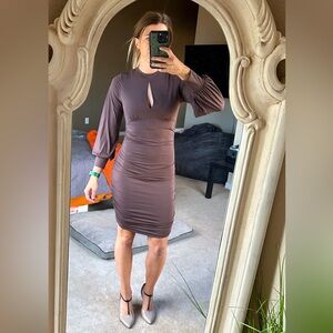 Brown Mini Dress - Size Small